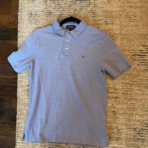 Boys light blue polo shirt